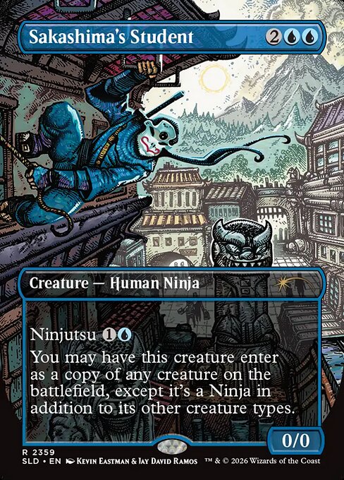 Sakashima's Student — art by Kevin Eastman & Jay David Ramos