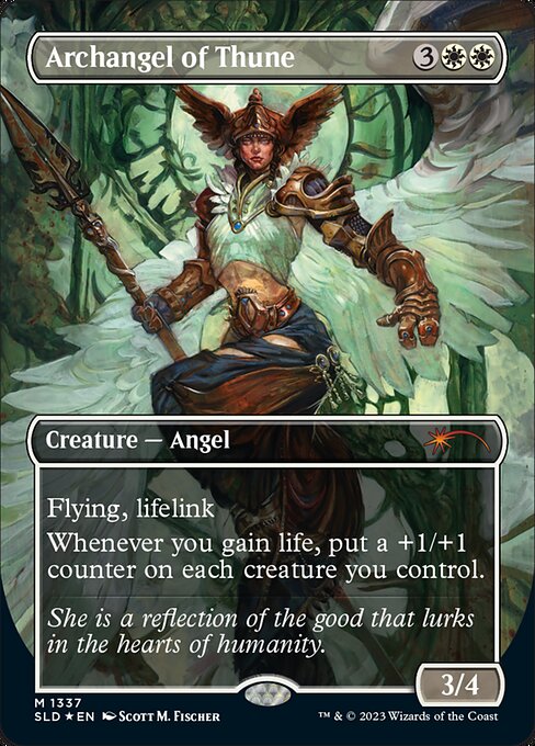 Archangel of Thune — art by Scott M. Fischer