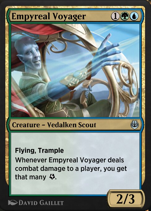 Empyreal Voyager — art by David Gaillet
