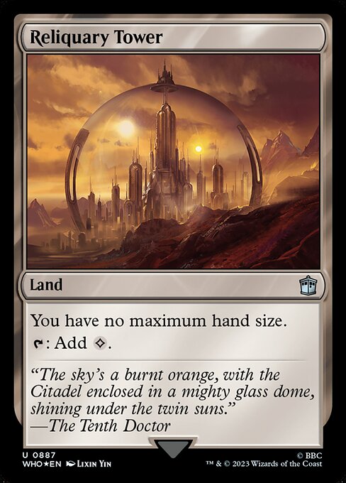 Reliquary Tower — art by Lixin Yin