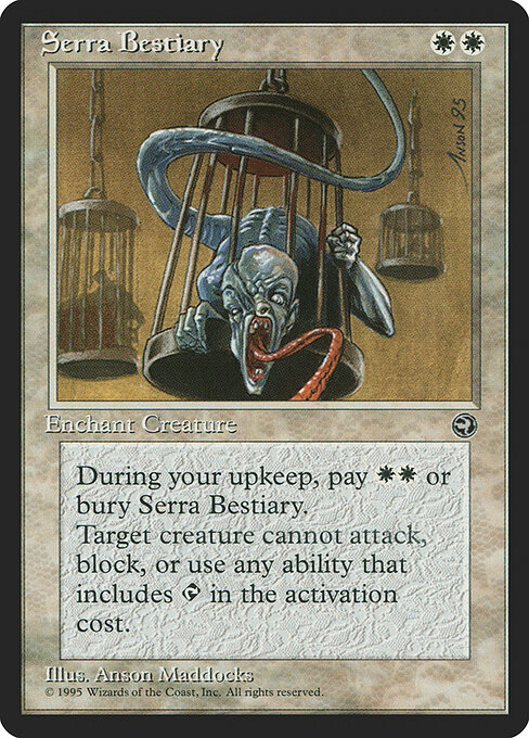 Serra Bestiary — art by Anson Maddocks