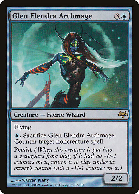 Glen Elendra Archmage — art by Warren Mahy