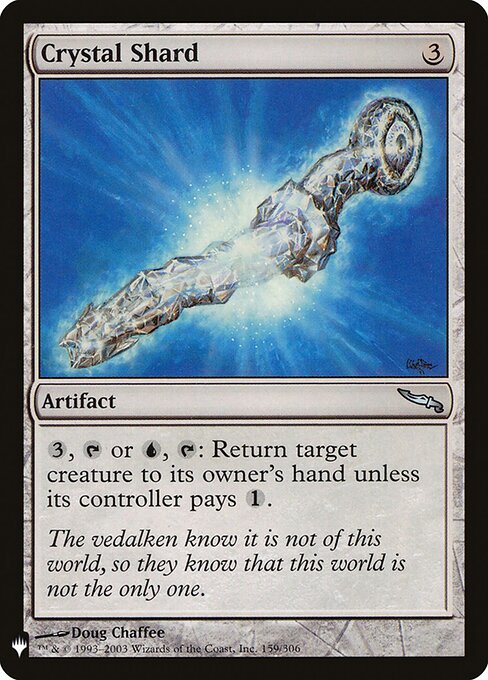Crystal Shard — art by Doug Chaffee
