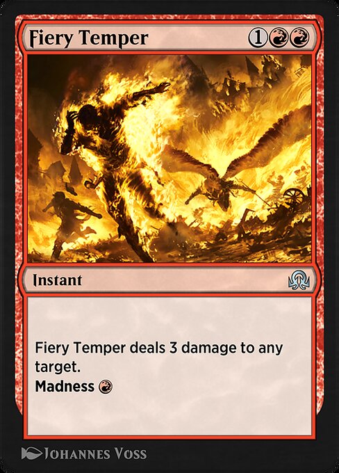 Fiery Temper — art by Johannes Voss