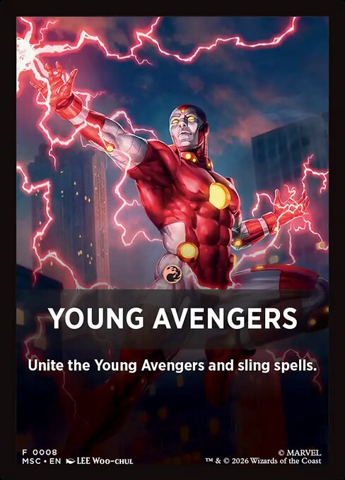 Young Avengers — art by Lee Woo-chul