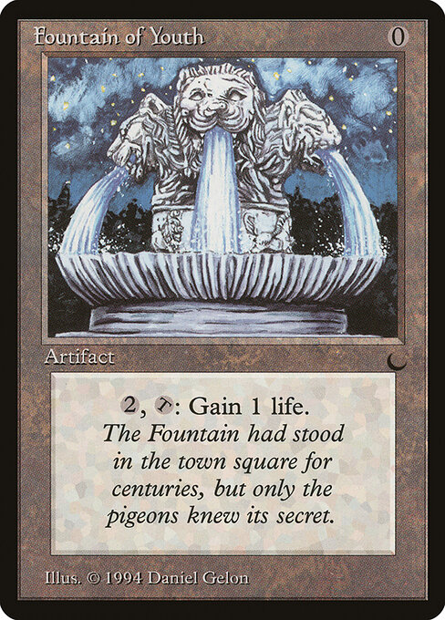 Fountain of Youth — art by Daniel Gelon