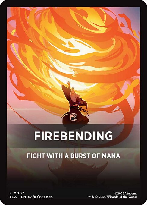 Firebending — art by Jo Cordisco