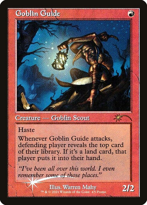 Goblin Guide — art by Warren Mahy