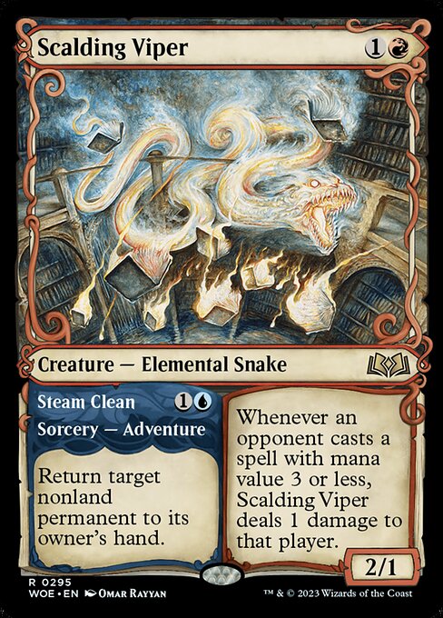 Scalding Viper // Steam Clean — art by Omar Rayyan