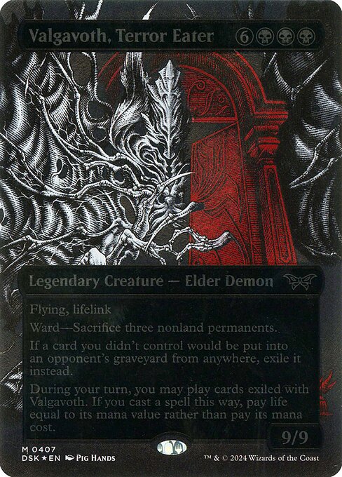 Valgavoth, Terror Eater — art by Pig Hands