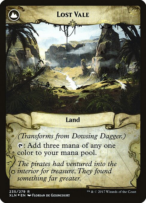 Dowsing Dagger // Lost Vale — art by Florian de Gesincourt