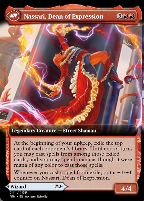 Uvilda, Dean of Perfection // Nassari, Dean of Expression — art by Jason Rainville