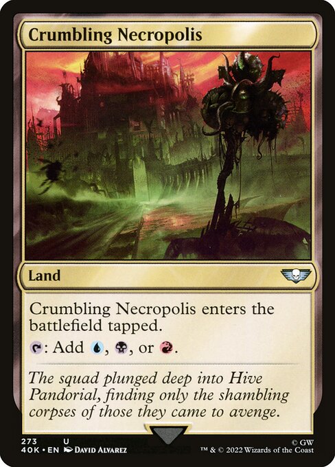 Crumbling Necropolis — art by David Álvarez