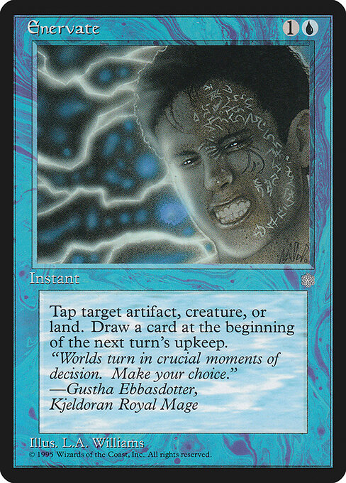 Enervate — art by Allen Williams
