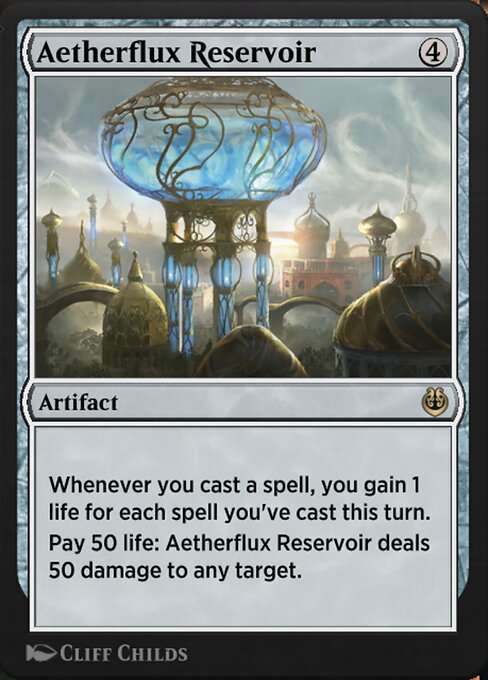 Aetherflux Reservoir — art by Cliff Childs