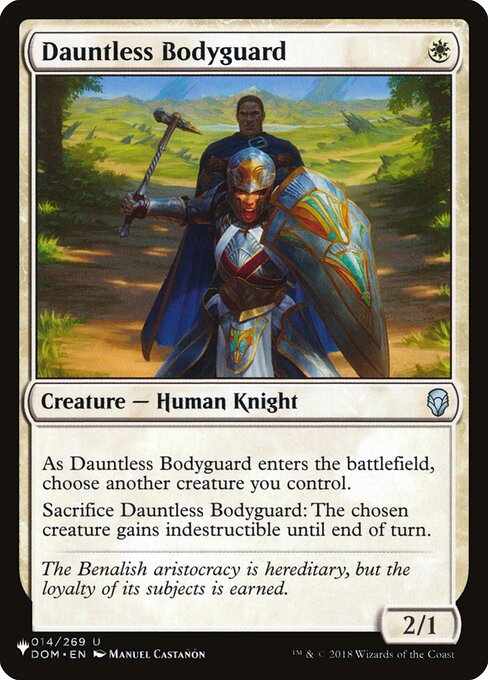 Dauntless Bodyguard — art by Manuel Castañón
