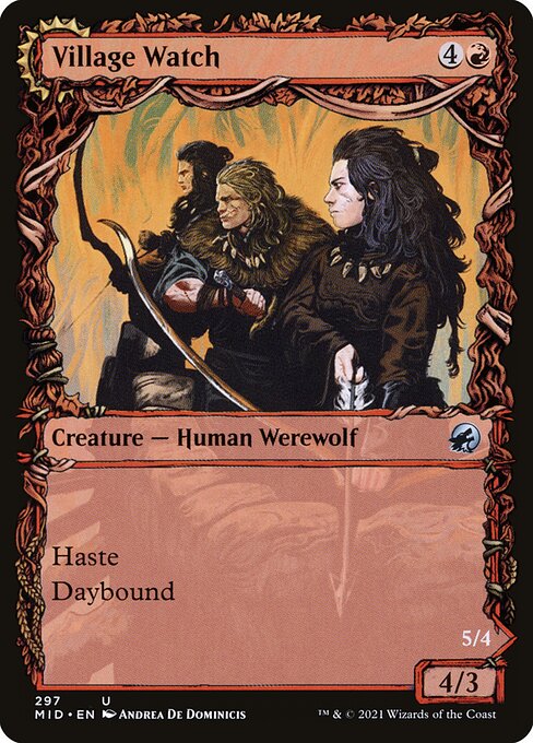 Village Watch // Village Reavers — art by Andrea De Dominicis