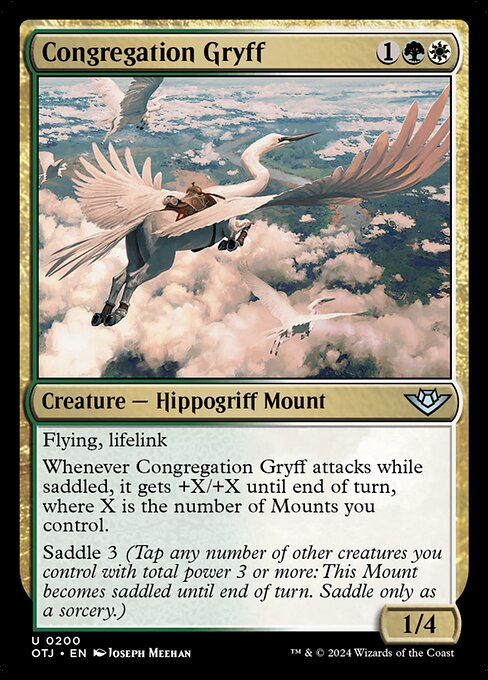 Congregation Gryff — art by Joseph Meehan