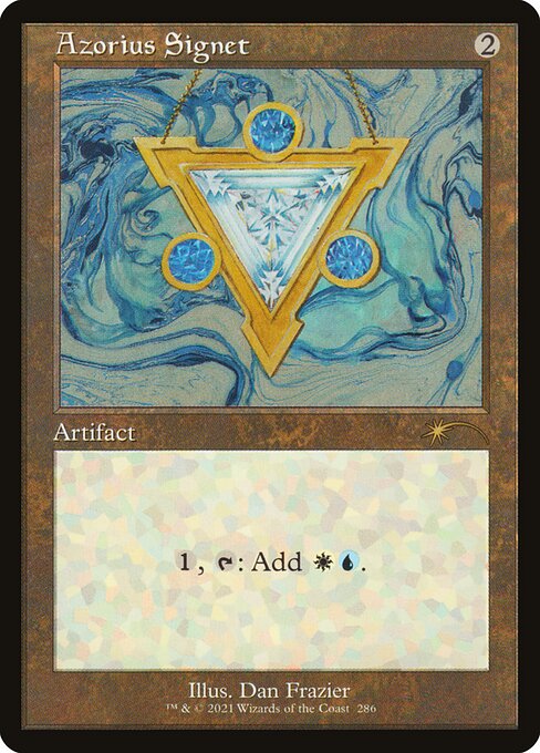 Azorius Signet — art by Dan Frazier