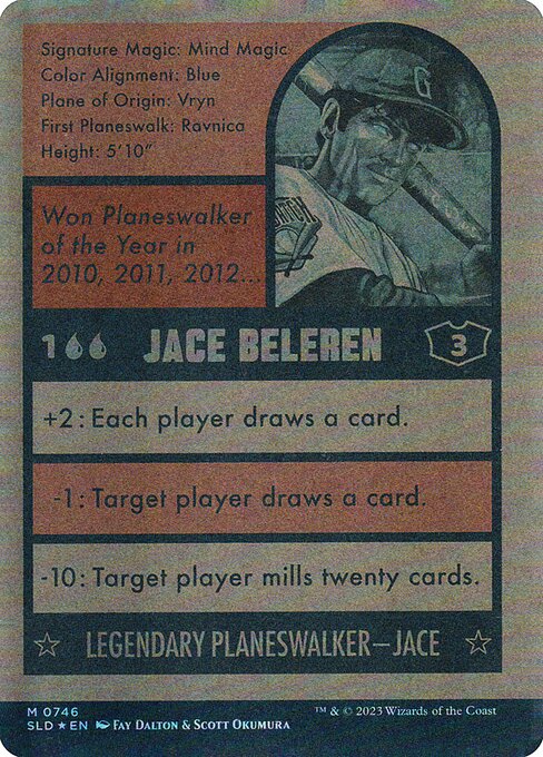 Jace Beleren // Jace Beleren — art by Scott Okumura