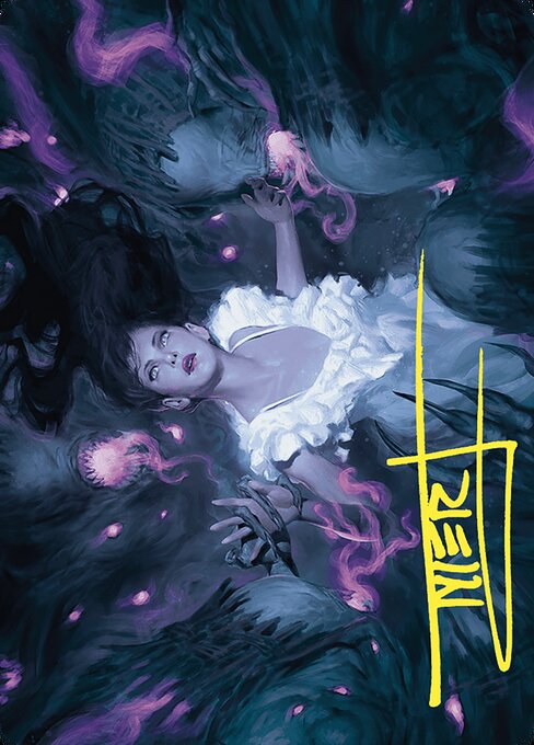 Neva, Stalked by Nightmares // Neva, Stalked by Nightmares — art by Tyler Jacobson
