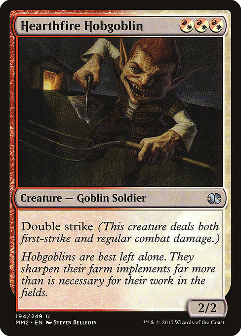 Hearthfire Hobgoblin — art by Steven Belledin