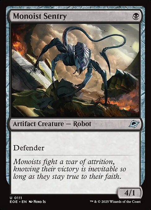 Monoist Sentry — art by Nino Is