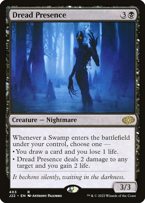 Dread Presence — art by Anthony Palumbo