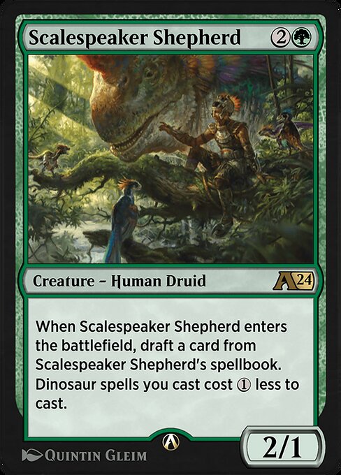 Scalespeaker Shepherd — art by Quintin Gleim