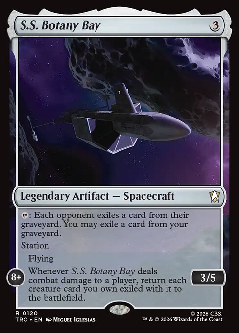 S.S. Botany Bay — art by Miguel Iglesias