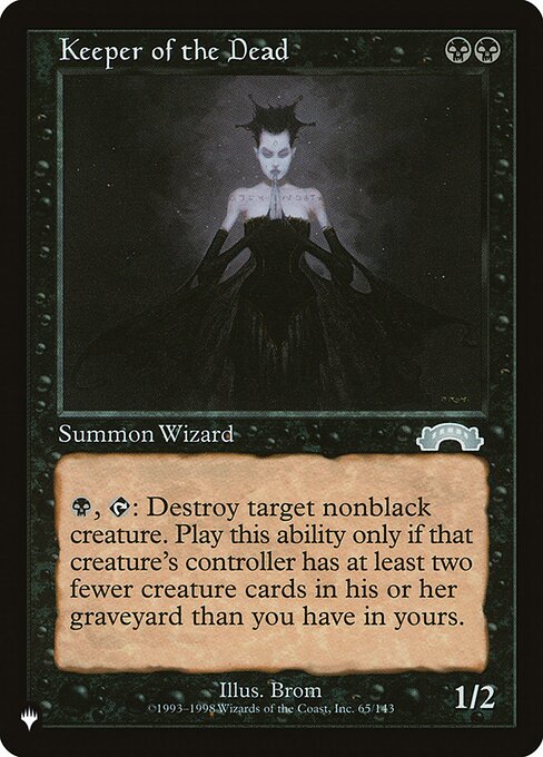Keeper of the Dead — art by Brom