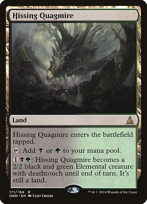 Hissing Quagmire — art by Cliff Childs