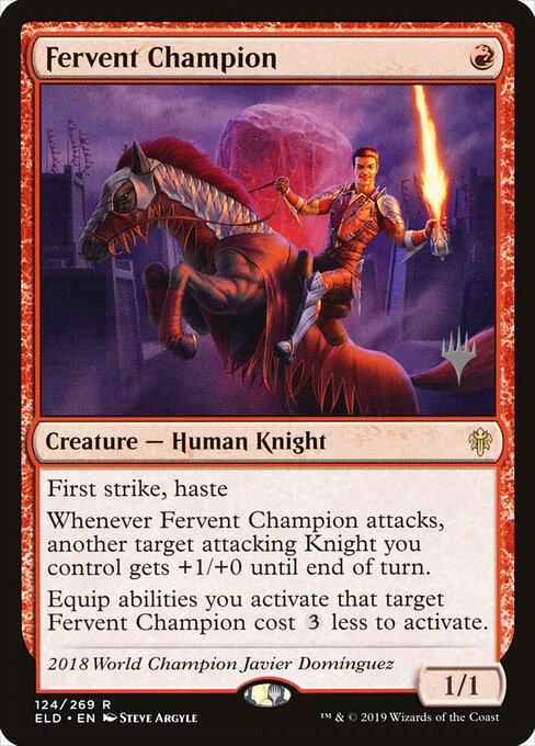 Fervent Champion — art by Steve Argyle