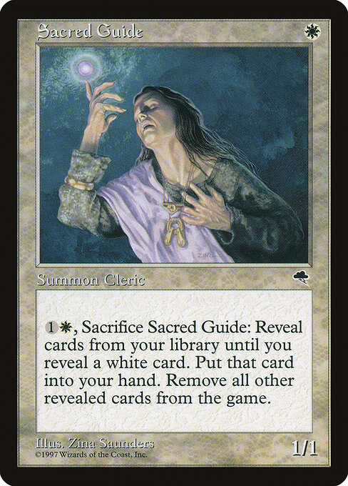 Sacred Guide — art by Zina Saunders