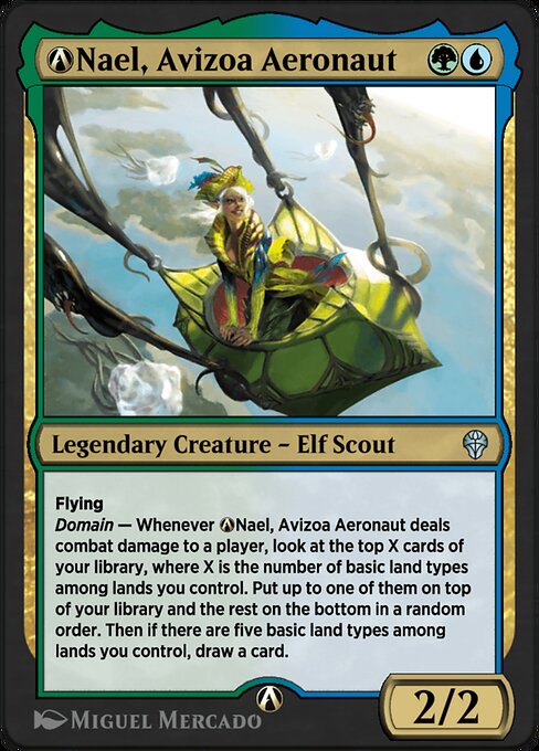 A-Nael, Avizoa Aeronaut — art by Miguel Mercado