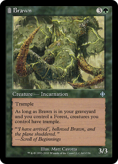 Brawn — art by Matt Cavotta
