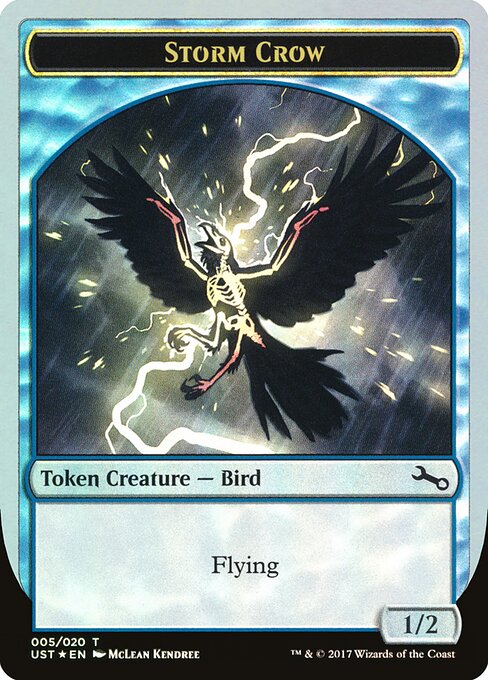 Storm Crow — art by McLean Kendree