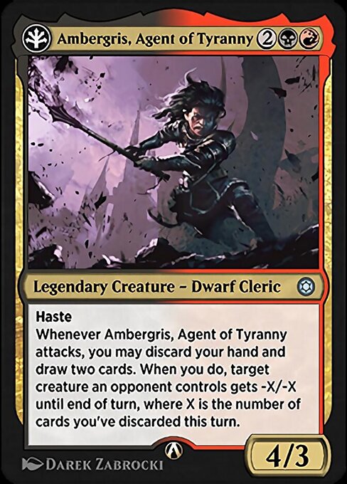 Ambergris, Agent of Tyranny — art by Darek Zabrocki