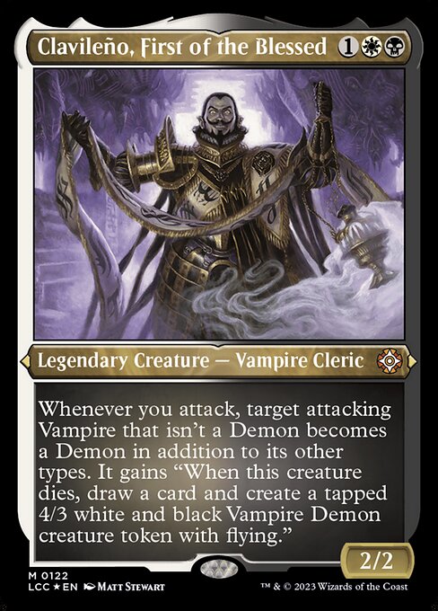 Clavileño, First of the Blessed — art by Matt Stewart