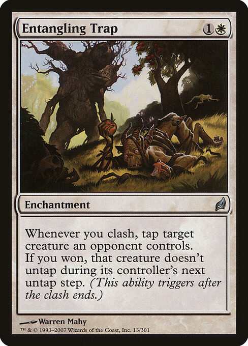 Entangling Trap — art by Warren Mahy