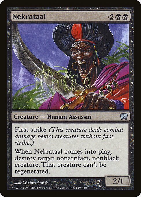 Nekrataal — art by Adrian Smith
