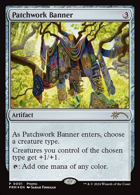 Patchwork Banner — art by Sarah Finnigan