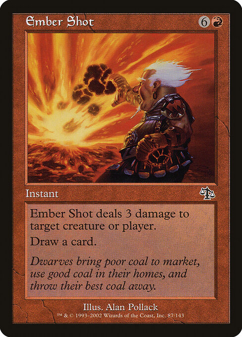 Ember Shot — art by Alan Pollack