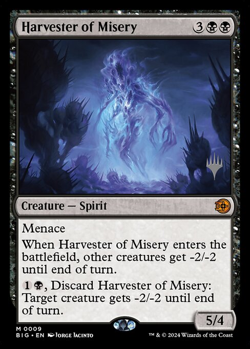 Harvester of Misery — art by Jorge Jacinto