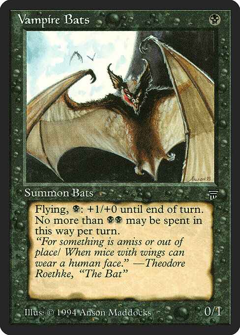 Vampire Bats — art by Anson Maddocks