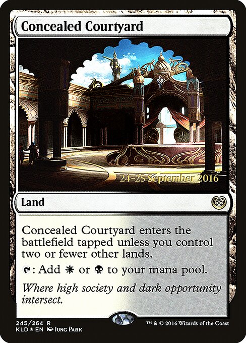 Concealed Courtyard — art by Jung Park