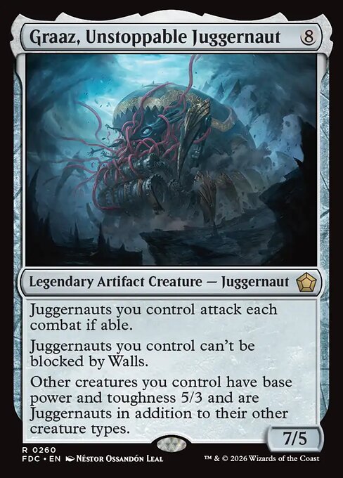 Graaz, Unstoppable Juggernaut — art by Néstor Ossandón Leal