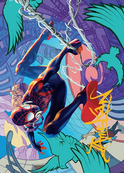 Spider-Man, Brooklyn Visionary // Spider-Man, Brooklyn Visionary — art by Aniekan Udofia