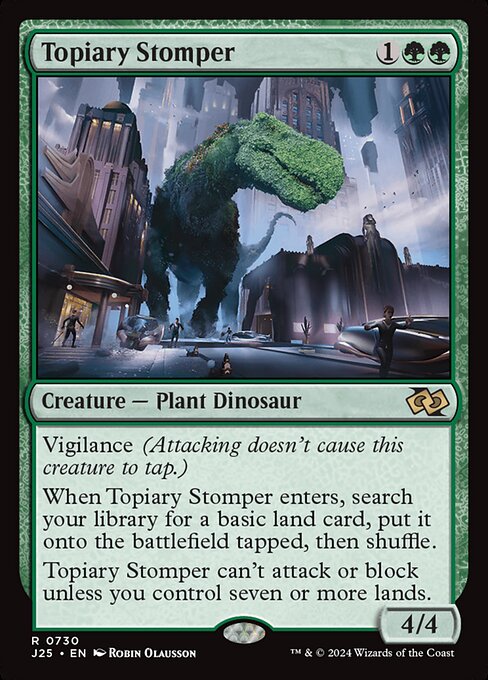 Topiary Stomper — art by Robin Olausson
