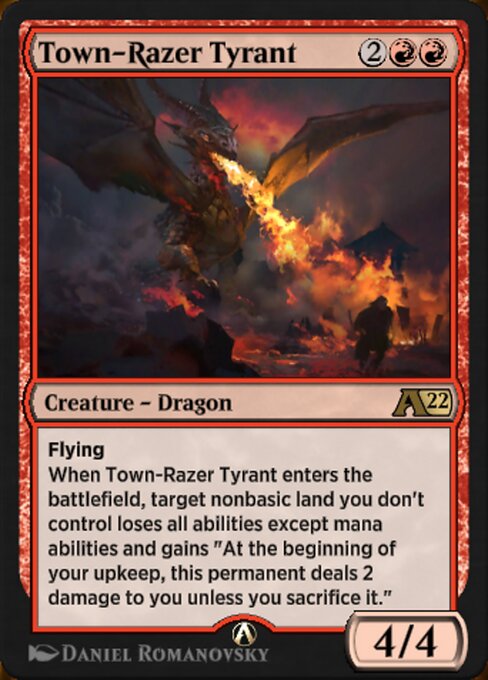 Town-Razer Tyrant — art by Daniel Romanovsky